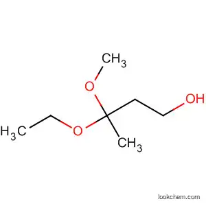 Molecular Structure of 141796-91-0 (1-Butanol, 3-ethoxy-3-methoxy-)