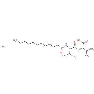 L-Valine, N-[N-(1-oxododecyl)-L-valyl]-, monosodium salt