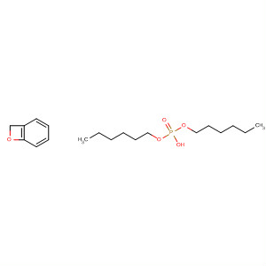 Phosphoric acid, 2-(hydroxymethyl)phenyl dihexyl ester