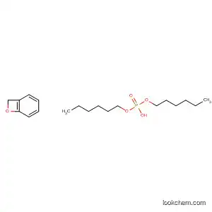 Molecular Structure of 141896-78-8 (Phosphoric acid, 2-(hydroxymethyl)phenyl dihexyl ester)