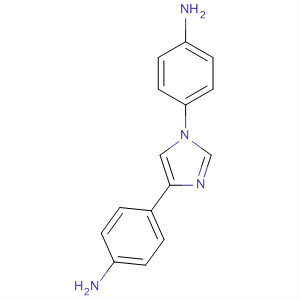 Molecular Structure of 141915-52-8 (Benzenamine, 4,4'-(1H-imidazole-1,4-diyl)bis-)