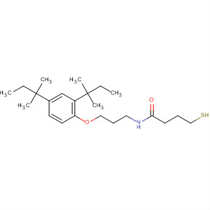 Butanamide, N-[3-[2,4-bis(1,1-dimethylpropyl)phenoxy]propyl]-4-mercapto-