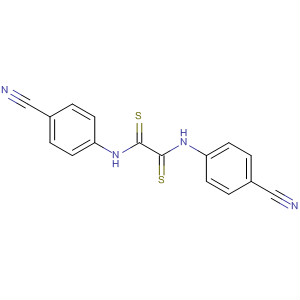 Molecular Structure of 142060-54-6 (Ethanedithioamide, N,N'-bis(4-cyanophenyl)-)