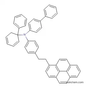 Molecular Structure of 142773-17-9 ([1,1'-Biphenyl]-4-amine,
N-[1,1'-biphenyl]-4-yl-N-[4-[2-(1-pyrenyl)ethyl]phenyl]-)