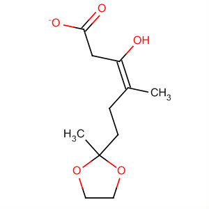 Molecular Structure of 142791-23-9 (1-Buten-1-ol, 2-methyl-4-(2-methyl-1,3-dioxolan-2-yl)-, acetate, (E)-)