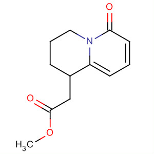 2H-Quinolizine-1-acetic acid, 1,3,4,6-tetrahydro-6-oxo-, methyl ester