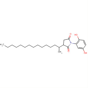 2,5-Pyrrolidinedione, 1-(2,5-dihydroxyphenyl)-3-sec-pentadecyl-