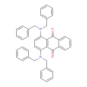 Molecular Structure of 143264-98-6 (9,10-Anthracenedione, 1,4-bis[bis(phenylmethyl)amino]-)