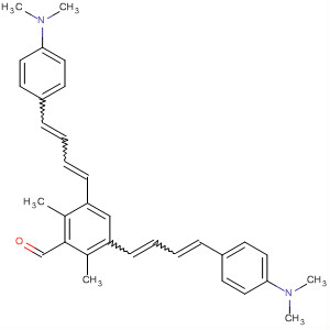 Benzaldehyde, 3,5-bis[4-[4-(dimethylamino)phenyl]-1,3-butadienyl]-2,6-dimethyl-