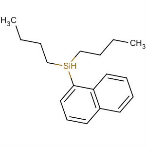 Molecular Structure of 143278-00-6 (Silane, dibutyl-1-naphthalenyl-)