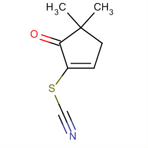 Thiocyanic acid, 4,4-dimethyl-5-oxo-1-cyclopenten-1-yl ester
