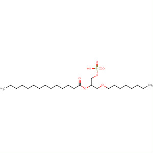 Tetradecanoic acid, 1-[(octyloxy)methyl]-2-(sulfooxy)ethyl ester