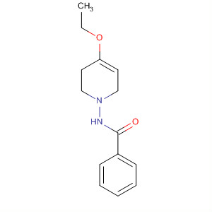 Molecular Structure of 143281-90-7 (Benzamide, N-(4-ethoxy-3,6-dihydro-1(2H)-pyridinyl)-)
