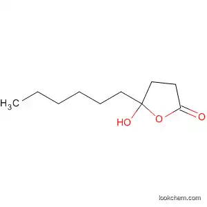 Molecular Structure of 143300-69-0 (2(3H)-Furanone, 5-hexyldihydro-5-hydroxy-)