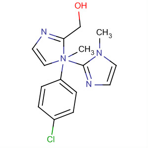 Molecular Structure of 143384-37-6 (1H-Imidazole-2-methanol,
a-(4-chlorophenyl)-1-methyl-a-(1-methyl-1H-imidazol-2-yl)-)