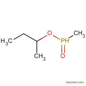 Molecular Structure of 143663-85-8 (Phosphinic acid, methyl-, 1-methylpropyl ester)