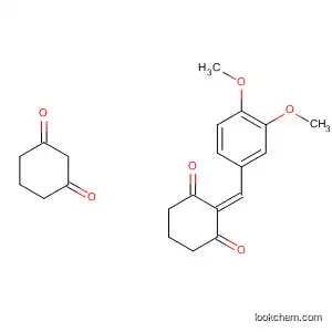 Molecular Structure of 143673-41-0 (1,3-Cyclohexanedione, 2,2'-[(3,4-dimethoxyphenyl)methylene]bis-)