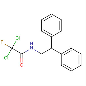 Molecular Structure of 143705-72-0 (Acetamide, 2,2-dichloro-N-(2,2-diphenylethyl)-2-fluoro-)