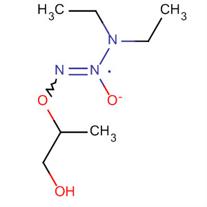 Molecular Structure of 143706-19-8 (1-Propanol, 2-[(3,3-diethyl-2-oxido-1-triazenyl)oxy]-)