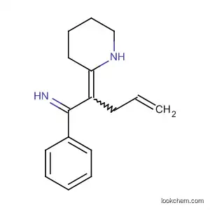Molecular Structure of 143718-06-3 (Benzenemethanimine, a-[1-(2-piperidinylidene)-3-butenyl]-)