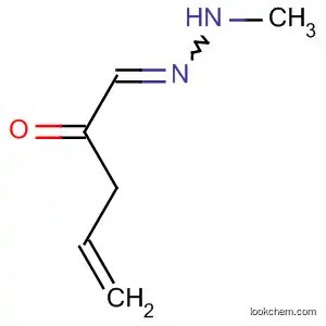 Molecular Structure of 143721-69-1 (4-Penten-2-one, methylhydrazone)
