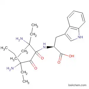 Molecular Structure of 143738-38-9 (L-Tryptophan, 2-ethyl-2-aminobutanoyl-2-ethyl-2-aminobutanoyl-)