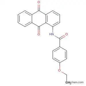 Molecular Structure of 144137-77-9 (N-(9,10-dioxo-9,10-dihydro-1-anthracenyl)-4-ethoxybenzamide)