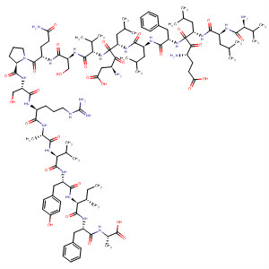 Molecular Structure of 144280-48-8 (L-Alanine,
L-valyl-L-leucyl-L-a-glutamyl-L-leucyl-L-phenylalanyl-L-leucyl-L-a-aspartyl-L
-leucyl-L-valyl-L-seryl-L-glutaminyl-L-prolyl-L-seryl-L-arginyl-L-alanyl-L-valyl-
L-tyrosyl-L-isoleucyl-L-phenylalanyl-)