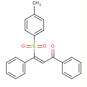 2-Propen-1-one, 3-[(4-methylphenyl)sulfonyl]-1,3-diphenyl-, (Z)-