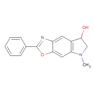 Molecular Structure of 144298-65-7 (5H-Pyrrolo[3,2-f]benzoxazol-7-ol, 6,7-dihydro-5-methyl-2-phenyl-)