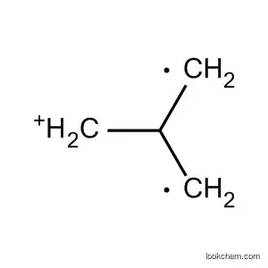 Molecular Structure of 144500-32-3 (1,3-Propanediyl, 2-methyliumyl-)