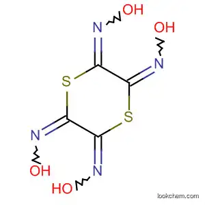 Molecular Structure of 4332-07-4 (1,4-Dithiane-2,3,5,6-tetrone, tetraoxime)