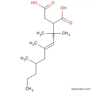 Molecular Structure of 45241-99-4 (Butanedioic acid, (1,1,3,5-tetramethyl-2-octenyl)-)