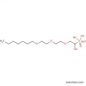 Molecular Structure of 58823-87-3 (Ethanol, 2-[2-[2-(heptyloxy)ethoxy]ethoxy]-, hydrogen sulfate, sodium
salt)