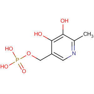 3,4-Pyridinediol, 2-methyl-5-[(phosphonooxy)methyl]-