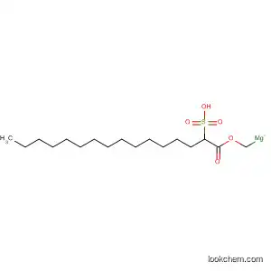 Molecular Structure of 6101-64-0 (Hexadecanoic acid, 2-sulfo-, 1-methyl ester, magnesium salt)