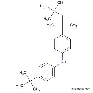 Molecular Structure of 65036-77-3 (Benzenamine,
N-[4-(1,1-dimethylethyl)phenyl]-4-(1,1,3,3-tetramethylbutyl)-)