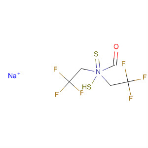 Carbamodithioic acid, bis(2,2,2-trifluoroethyl)-, sodium salt