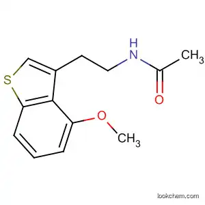 Molecular Structure of 69845-45-0 (Acetamide, N-[2-(4-methoxybenzo[b]thien-3-yl)ethyl]-)