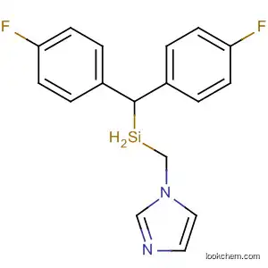 Molecular Structure of 85509-22-4 (1H-Imidazole, 1-[[bis(4-fluorophenyl)methylsilyl]methyl]-)