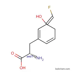 Molecular Structure of 90080-00-5 (DL-Phenylalanine, b-(fluoromethylene)-3-hydroxy-, (E)-)