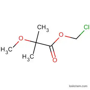 Molecular Structure of 100579-06-4 (Propanoic acid, 2-methoxy-2-methyl-, chloromethyl ester)