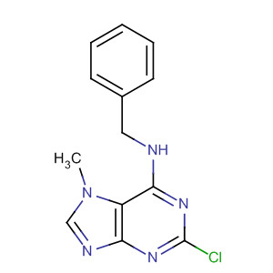 2-Chloro-6-benzylamino-7-methylpurine