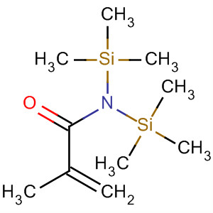 Molecular Structure of 104890-13-3 (2-Propenamide, 2-methyl-N,N-bis(trimethylsilyl)-)