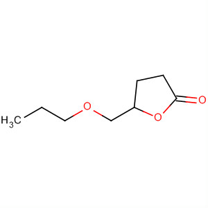 Molecular Structure of 105273-65-2 (2(3H)-Furanone, dihydro-5-(propoxymethyl)-)
