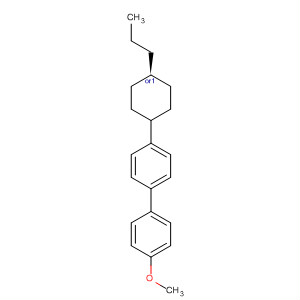Molecular Structure of 111158-10-2 (1,1'-Biphenyl, 4-methoxy-4'-(trans-4-propylcyclohexyl)-)