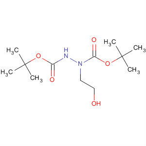 Molecular Structure of 114897-64-2 (1,2-Hydrazinedicarboxylic acid, 1-(2-hydroxyethyl)-,
bis(1,1-dimethylethyl) ester)