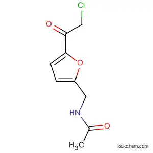 Molecular Structure of 115865-57-1 (Acetamide, N-[[5-(chloroacetyl)-2-furanyl]methyl]-)