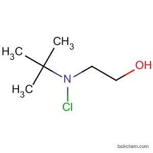 Molecular Structure of 116221-76-2 (Ethanol, 2-[chloro(1,1-dimethylethyl)amino]-)
