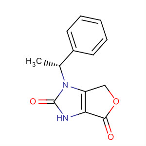 Molecular Structure of 118609-10-2 (1H-Furo[3,4-d]imidazole-2,4-dione, 3,6-dihydro-1-(1-phenylethyl)-, (R)-)